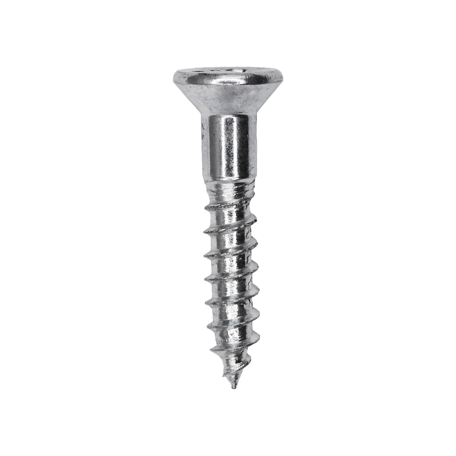 Auveco # 9576 12 X 1-1/4" Phillips Flat Head Wood Screw Zinc. Qty 100.