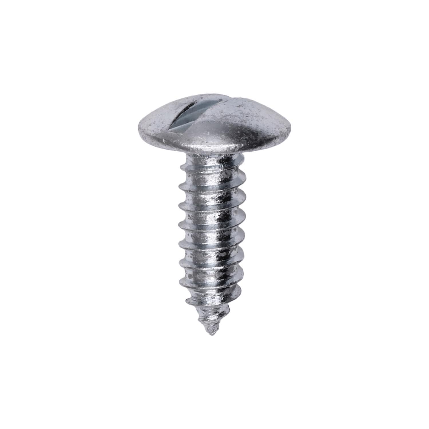 Auveco No. 9603 #14 X 3/4" Slotted Truss Head L.P. Screw Zinc, Quantity - 100