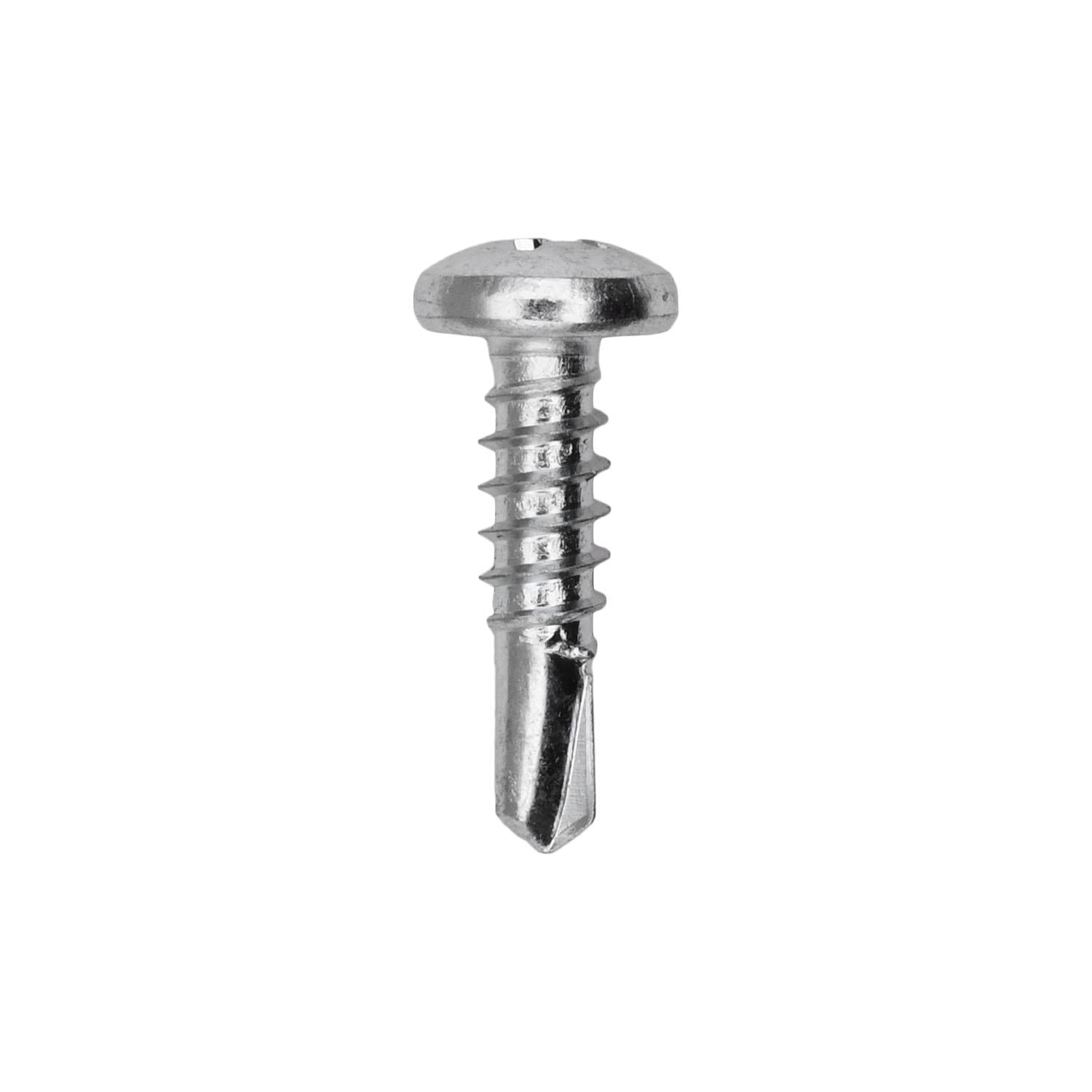 Auveco # 9608 #10-16 X 3/4" Phillips Pan Head Number 2 Teks Screw Zinc. Qty 100.