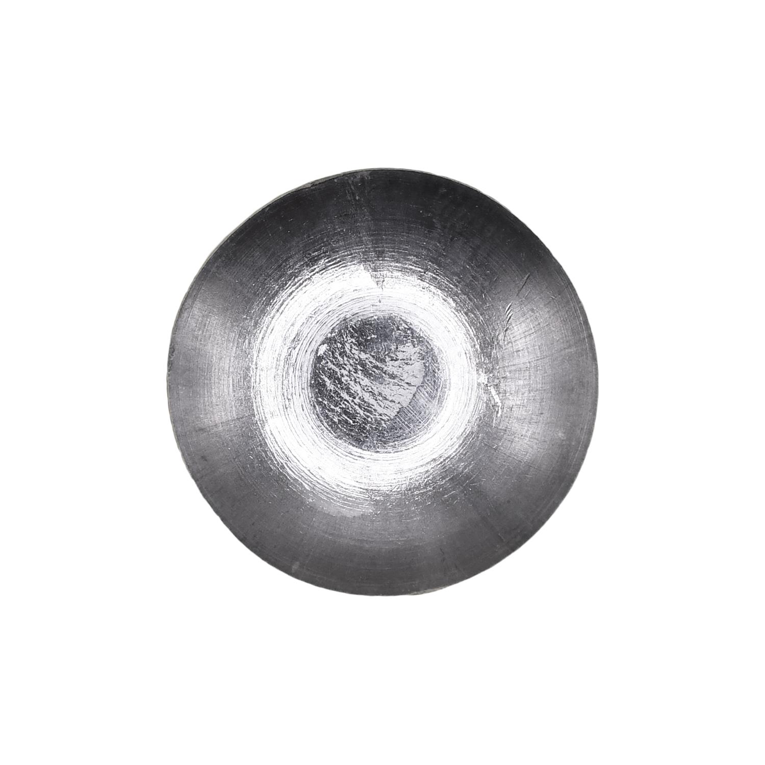 Auveco No. 9647 1/4" Diameter X 3/8" Solid Aluminum Brazier Head, Quantity - 100