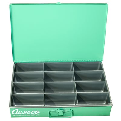 Auveco 1-912 12 Compartment Large Drawer Light Green Qty 1 
