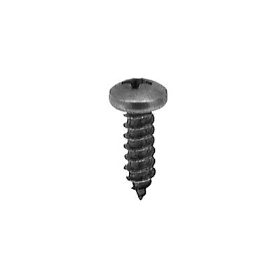 Auveco # 10180 #8 X 1/2" Phillips Pan Head Tapping Screw Black Oxide. Qty 100.
