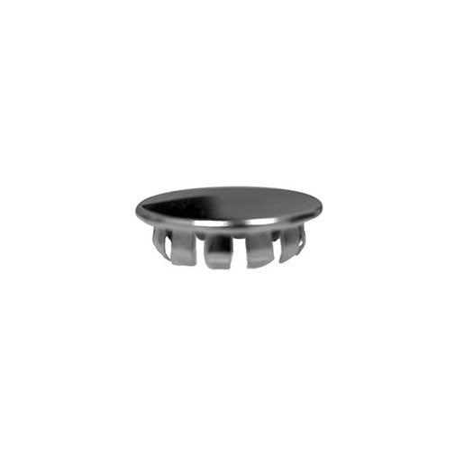 Auveco 10231 Metal Plug Button 1-1/4 Hole Nickel Pltd Qty 10 