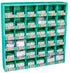 Auveco 1054 Metric Retainer Assortment In 36 Compartment Bin Qty 1 Assortment