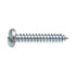 Auveco # 3028 8 X 1-1/2" Slotted Pan Head Tapping Screw Zinc. Qty 100.