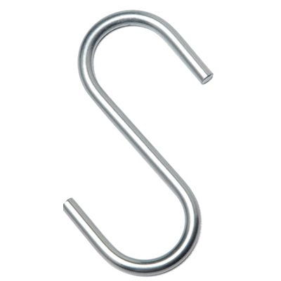 Auveco 11299 3/16 X 3 S-Hooks Galvanized Qty 100 