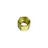 Auveco 114 Brass Fitting Compression Nut 3/8 Qty 10 