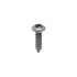 Auveco # 11917 #6 X 1/2" Phillips Pan Head Tapping Screw - Black Oxide. Qty 100.