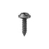 Auveco 12950 Phillips Flat Washer Head Tapping Screw 6 X 1/2 Black Qty 100 