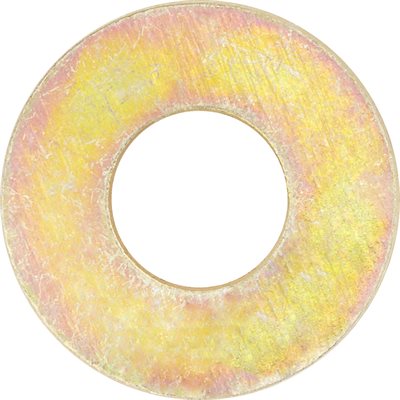 Auveco # 12790 1" SAE High Strength Washer Zinc Yellow. Qty 10.
