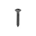 Auveco # 12795 Phillips Oval Head Tapping Screw 6 X 1/2" Black Oxide. Qty 100.