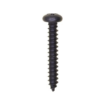 Auveco # 12905 Phillips Pan Head Tapping Screw 4 X 3/4" Black Oxide. Qty 100.