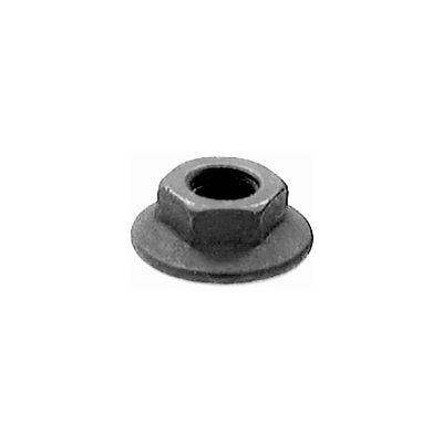Auveco 14855 Spin Lock Nut With Serrated M6-1 0 Threads 17mm O/S Dia Qty 100 