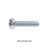 Auveco 15868 Phillips Pan Head Metric Machine Screw M4- 7 X 10mm Qty 100 