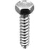 Auveco # 3219 14 X 1-1/2" Indented Hex Head Tapping Screw Zinc. Qty 100.