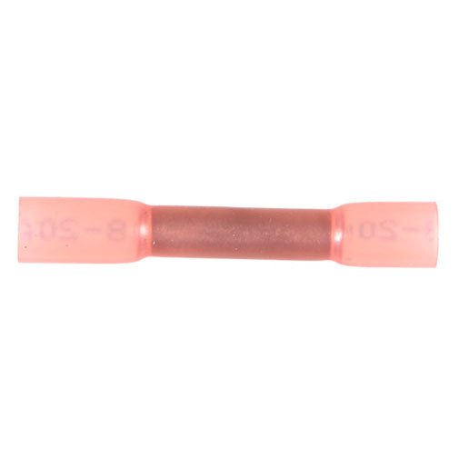 Auveco 19258 Krimp And Seal Butt Connector 22-18 Gauge Red Qty 25 