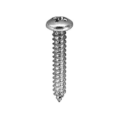 Auveco # 3083 10 X 1-1/4" Phillips Pan Head Tapping Screw Zinc. Qty 100.