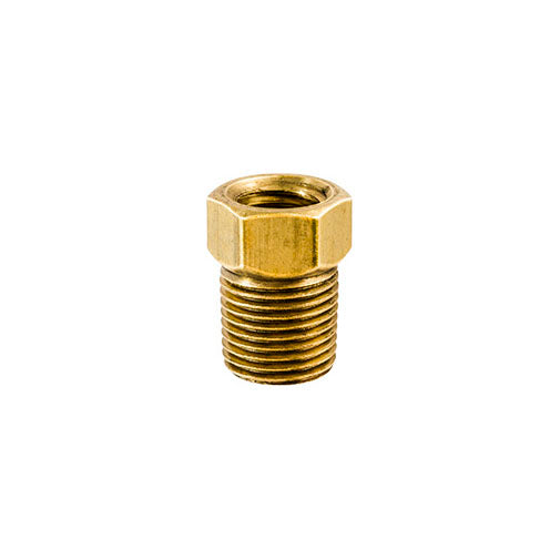 Auveco 200 Brass Male Connector 1/4 Tube Size 1/8 Threads Qty 5 