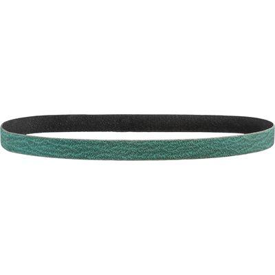 Auveco No 22657 1/2 X 18 Sanding Belts Zirconia - 120 Grit, Qty 10 