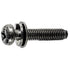 Auveco 22757 Phillips Round Head License Plate Screw M6-1 0 X 29mm Qty 25 