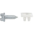 Auveco 23280 Slotted Hex Washer Head License Plate Screw & Nut Kit 14 X 3/4 Qty 50 