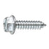 Auveco # 2330 14 X 3/4" Indented Hex Washer Head Tapping Screw 3/8" Hex Zinc. Qty 100.