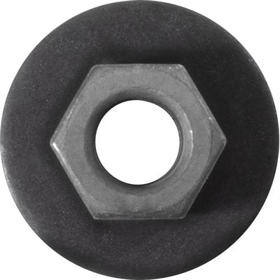 Auveco 23656 Free Spinning Washer Nut M8-1 25 24mm Toothed Washer Qty 50 
