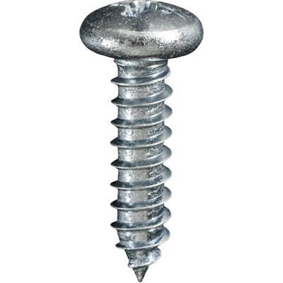 Auveco # 2366 10 X 3/4" Phillips Pan Head Tapping Screw Zinc. Qty 100.