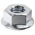 Auveco 23693 Hex Flange Lock Nut M8-1 25 18mm Dia Qty 50 