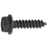 Auveco 23809 Hex Washer Head Tapping Screw M4 2-1 41 X 17mm - Black Qty 100 