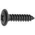 Auveco 23837 Phillips Oval Head Sems Flush Washer Tapping Screw 8 X 3/4 - Black Qty 100 
