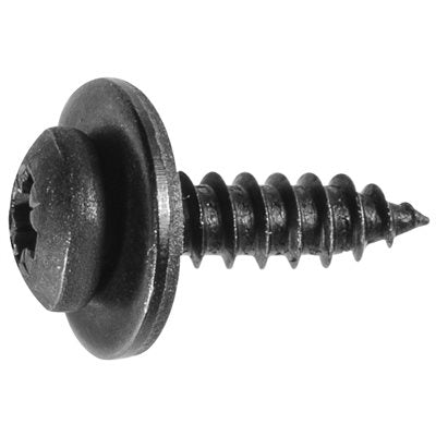 Auveco 23841 Phillips Pan Head Tapping Screw Sems M4 2-1 41 X 15mm - Black Qty 100 