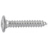 Auveco 23867 Phillips Oval Head Sems Flush Washer Tapping Screw 8 X 1 - Chrome Qty 50 
