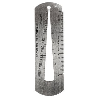 Auveco 24097 Guage Tool - Stainless Steel Qty 1 