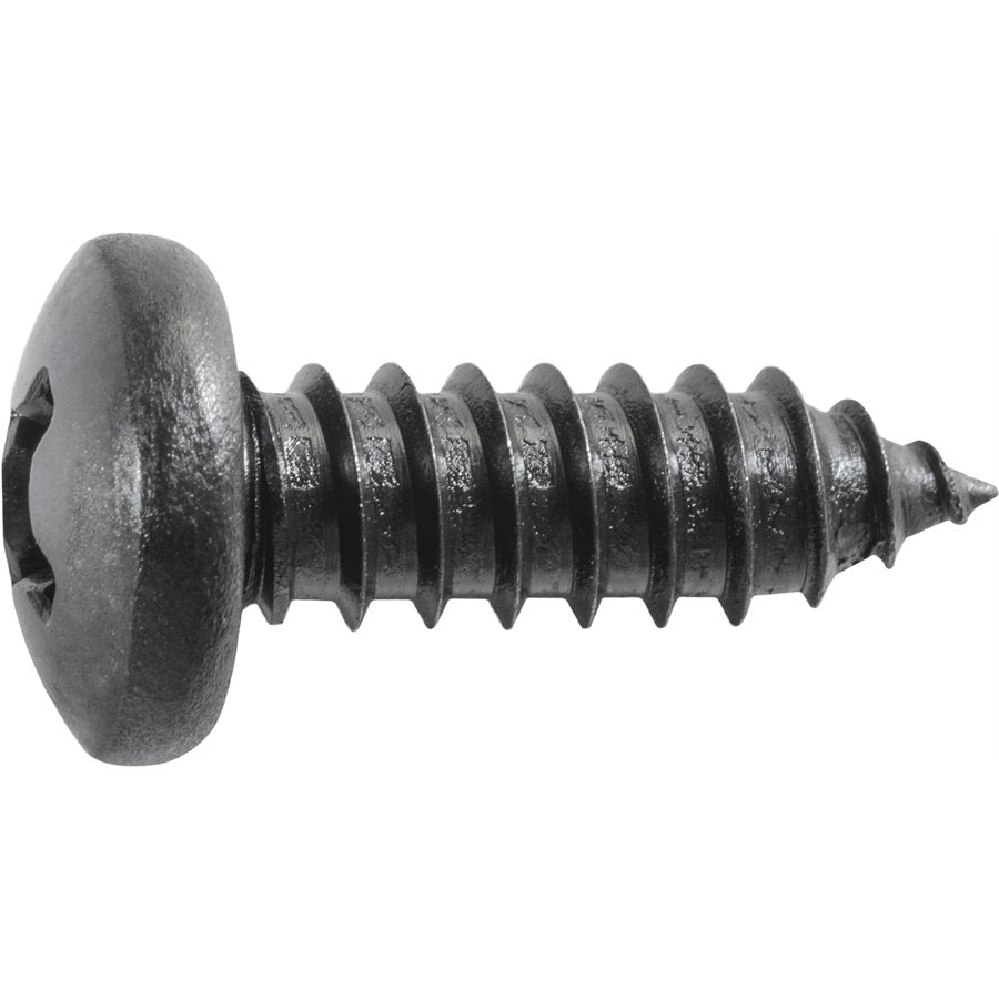 Auveco 24134 Phillips Pan Head Tapping Screw 14 X 3/4 - Black Qty 100 