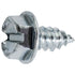 Auveco 24139 Slotted Hex Washer Head Tapping Screw 14 X 1/2 - Zinc Qty 100 