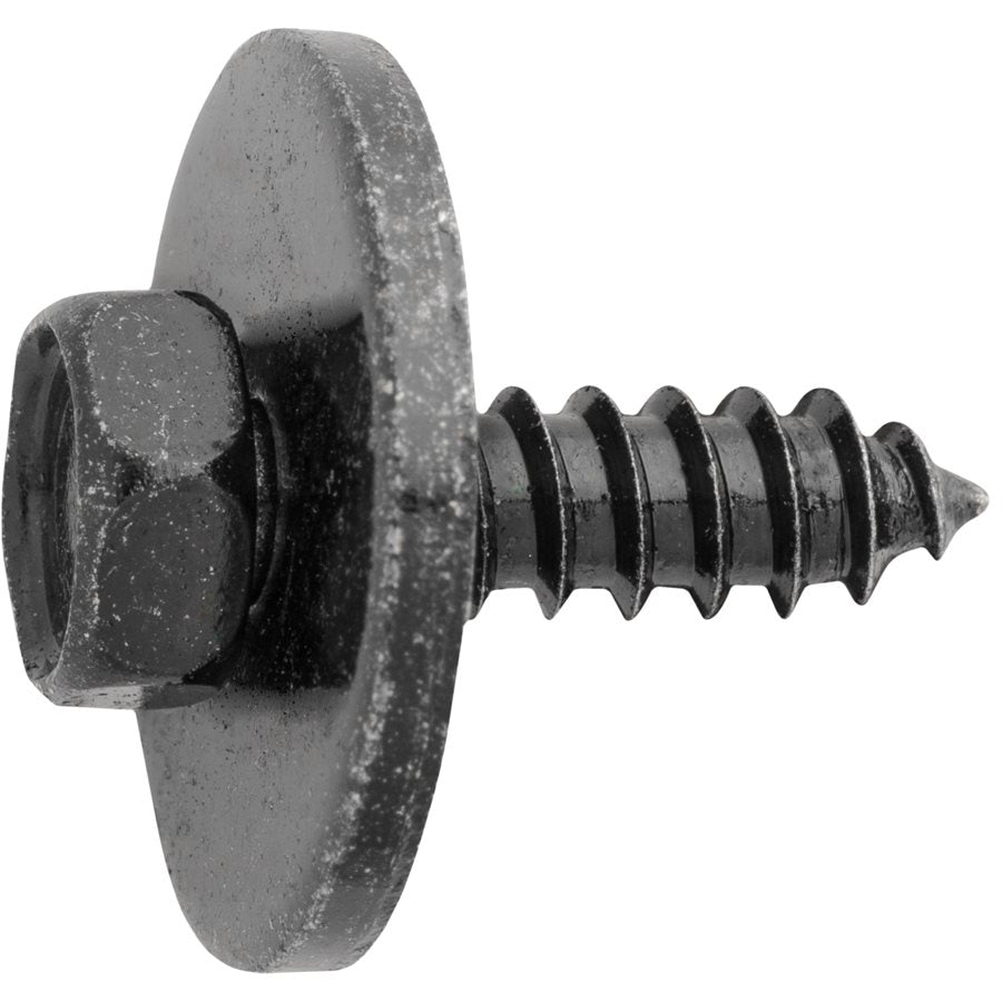 Auveco 24427 4 8 X 16mm Hex Head Tapping Screw W/Loose Washer Qty 50 