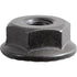 Auveco 24436 Hex Flange Spin Lock Nut 10-24 Qty 100 