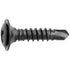 Auveco 24458 M4 2 X 20mm Phillips Oval Head Tek Tapping Screw - Black Qty 50 