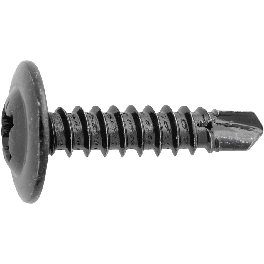 Auveco 24465 M4 2 X 19mm Phillps Flat Top Washer Head Tapping Screw Qty 100 