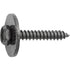 Auveco 24467 M4 2 X 25mm Hex Head Tapping Screw W/Loose Washer Qty 50 