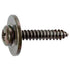 Auveco 24501 M4 2 X 25mm Phillips Pan Head Tapping Screw W/Free-Spinning Washer Qty 50 