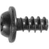 Auveco 25010 M4-1 46 x 8mm Spoiler and Door Glass Thread Forming Screw GM 11546966 Ford W506941-S450B Qty 25 