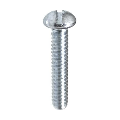 Auveco # 8035 Slotted Round Head Machine Screw 1/4"�-20 x 2"�. Qty 100.