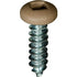 Auveco # 25356 6 x 1/2" Tan Painted Square Drive Pan Head Tapping Screw. Qty 100.