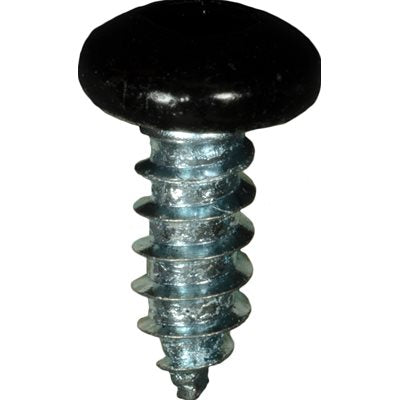 Auveco # 25379 10 x 1/2" Black Painted Square Drive Pan Head Tapping Screw. Qty 100.