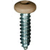 Auveco # 25383 10 x 3/4" Tan Painted Square Drive Pan Head Tapping Screw. Qty 100.