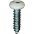 Auveco # 25384 10 x 3/4" White Painted Square Drive Pan Head Tapping Screw. Qty 100.