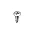 Auveco # 2657 10 X 1/2" Phillips Oval #8 Head Tapping Screw Chrome. Qty 100.