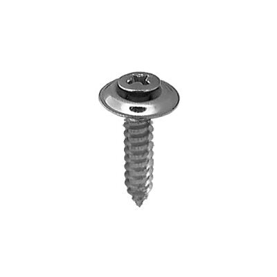 Auveco # 2751 8 X 3/4" Phillips Oval Head SEMS Tapping Screw Countersunk Chrome. Qty 100.